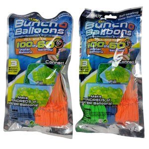 Zuru Bunch O Balloons Self-Sealing Water Balloons, 2 Packages